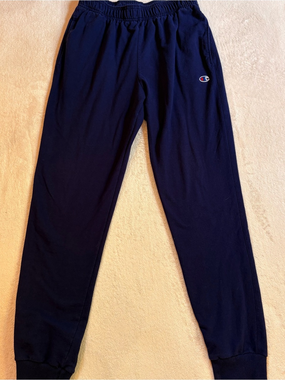 Champion Men’s Navy Blue Elastic Waist Joggers Sz L